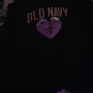 old navy sequine shirt